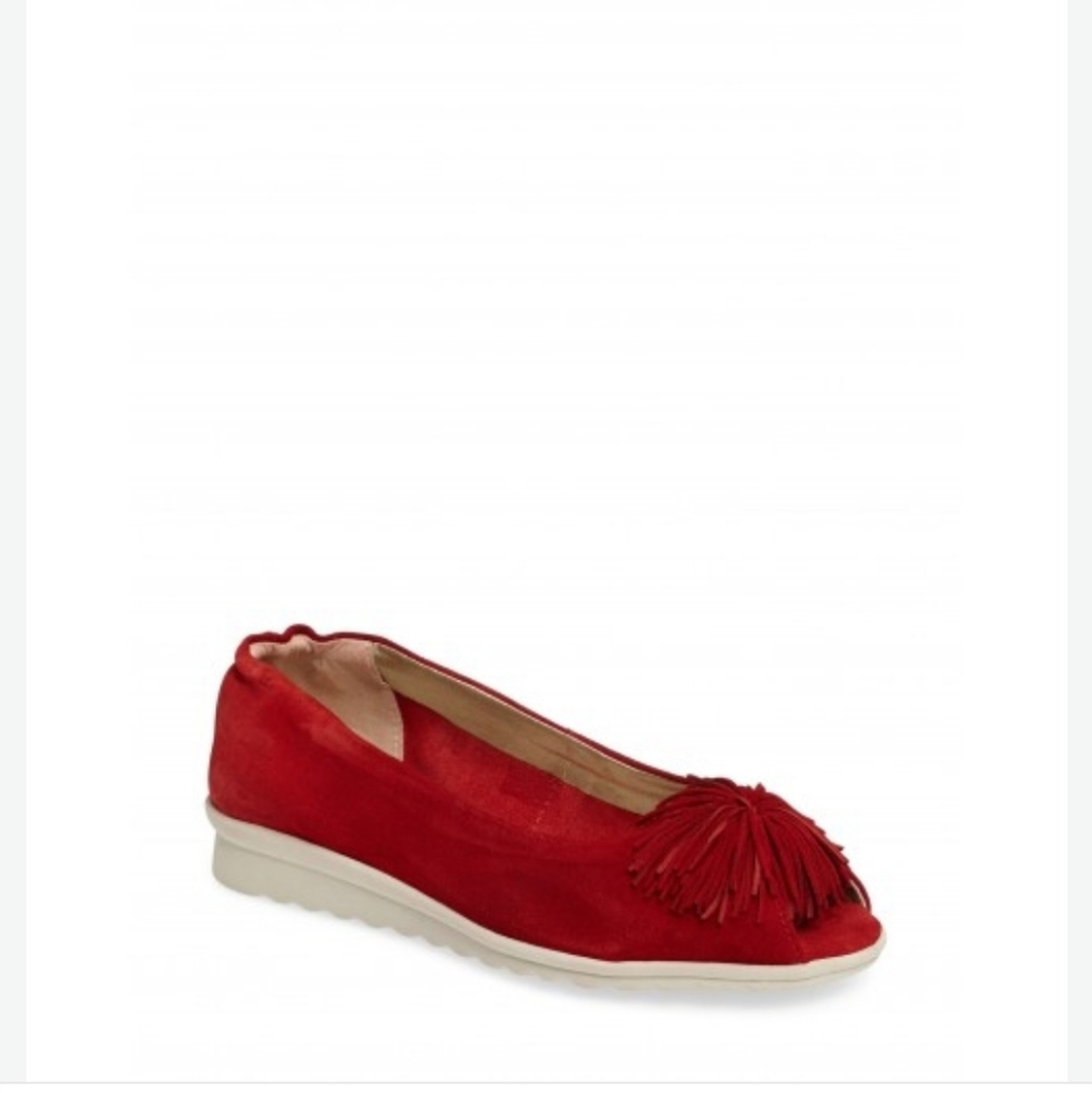 The Flexx suede open‎ toe shoes